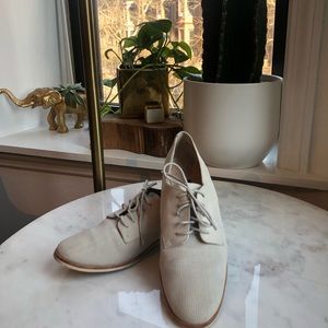FRENCH CONNECTION PERFORATED OXFORDS